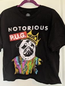 Notorious P.U.G Crop Top Tee